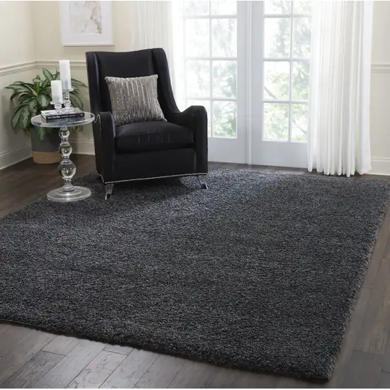 Gray Shag Area Rug Photo 7
