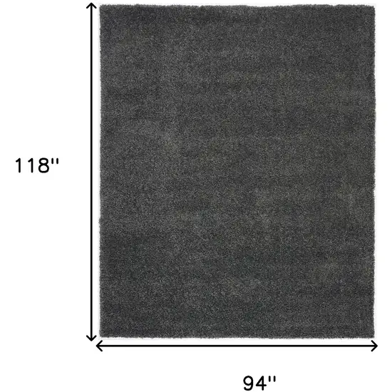 Gray Shag Area Rug Photo 3