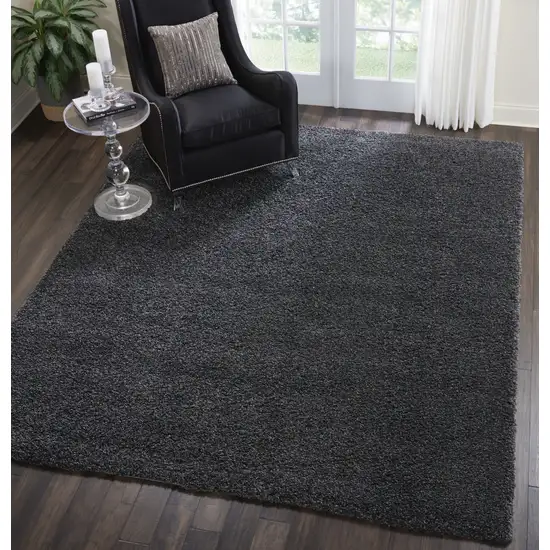 Gray Shag Area Rug Photo 5