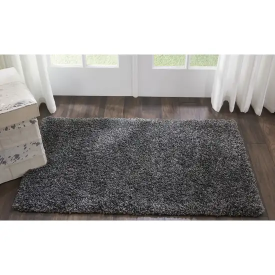 Gray Shag Area Rug Photo 6