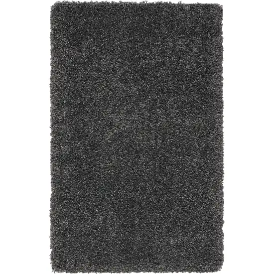 Gray Shag Area Rug Photo 5