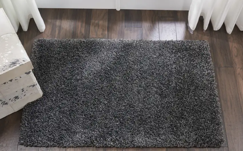 Gray Shag Area Rug Photo 7