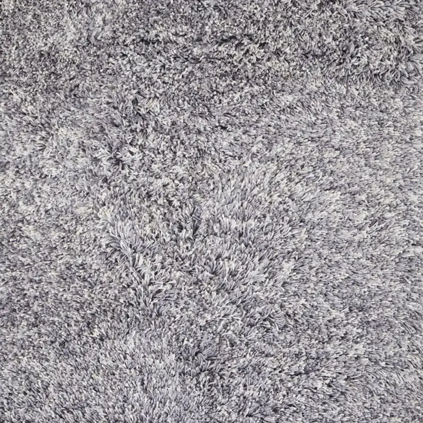 Gray Shag Hand Tufted Area Rug Photo 6