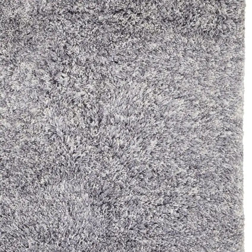 Gray Shag Hand Tufted Area Rug Photo 6