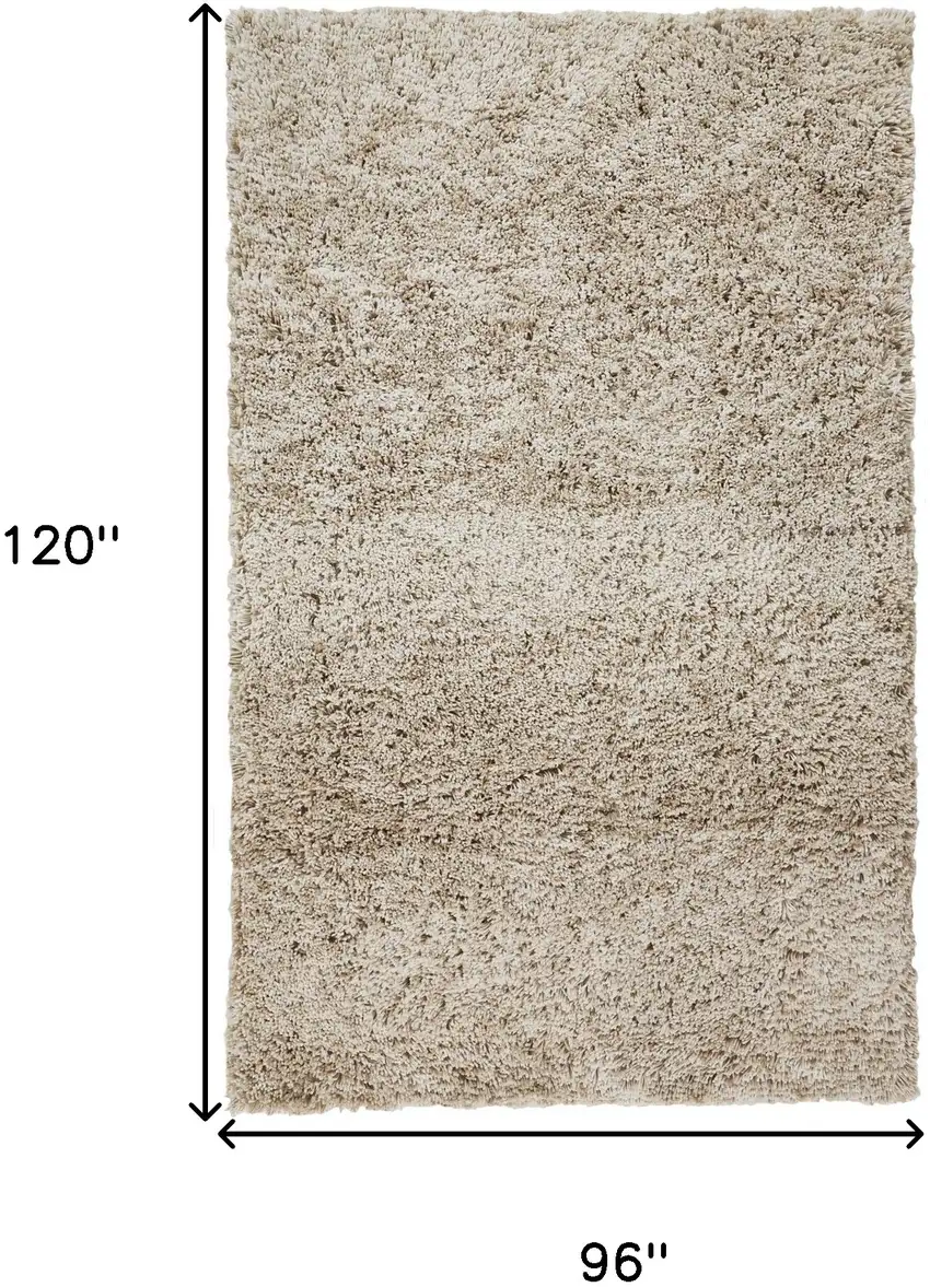 Gray Shag Hand Tufted Area Rug Photo 9