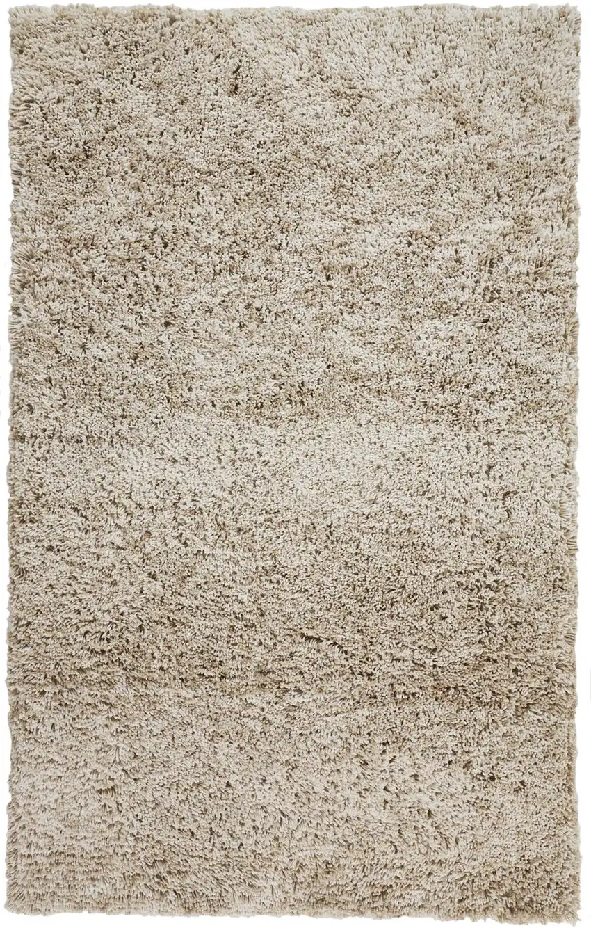 Gray Shag Hand Tufted Area Rug Photo 3