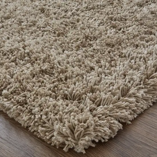Gray Shag Hand Tufted Area Rug Photo 8