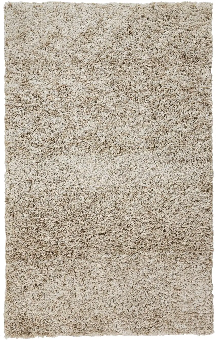 Gray Shag Hand Tufted Area Rug Photo 2