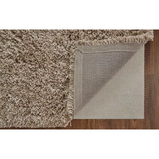 Gray Shag Hand Tufted Area Rug Photo 5