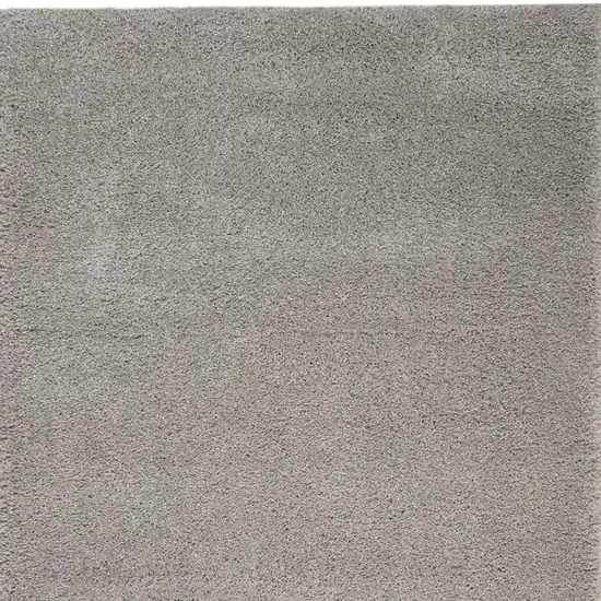Gray Shag Non Skid Area Rug Photo 1