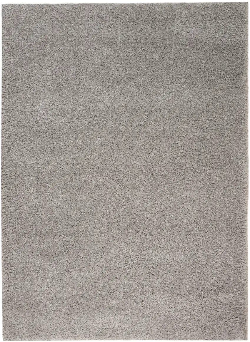 Gray Shag Non Skid Area Rug Photo 2