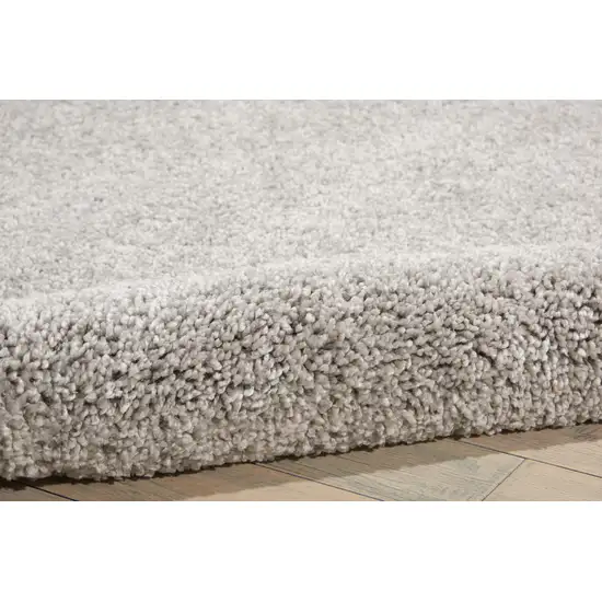 Gray Shag Non Skid Area Rug Photo 8