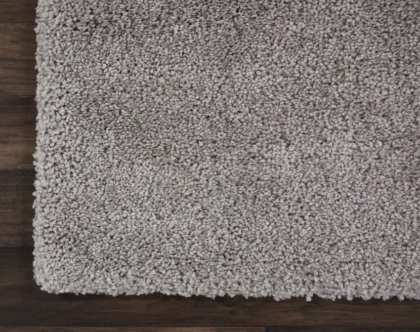 Gray Shag Non Skid Area Rug Photo 8