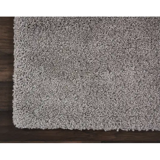 Gray Shag Power Loom Area Rug Photo 8