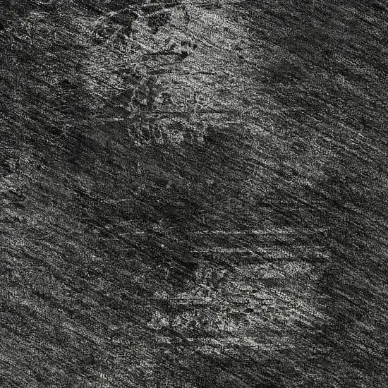 Gray Silver And Black Abstract Washable Area Rug With UV Protection Photo 4