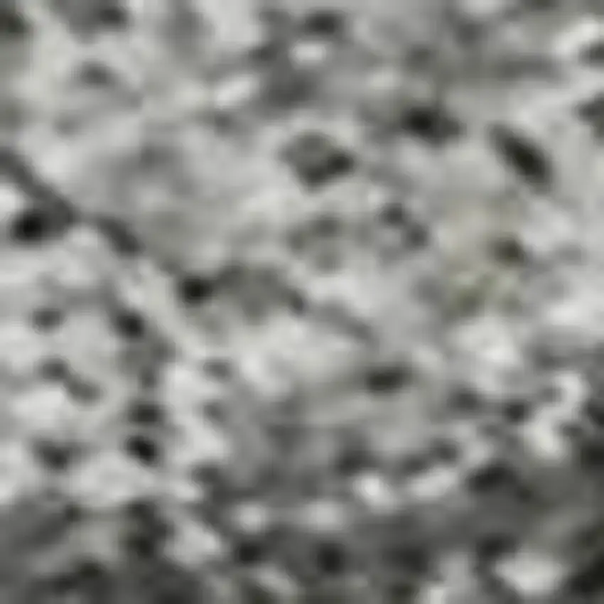 Gray Silver And Charcoal Abstract Washable Area Rug With UV Protection Photo 6