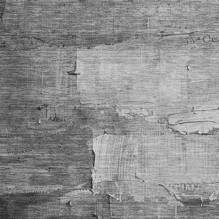 Gray Silver And Charcoal Abstract Washable Area Rug With UV Protection Photo 2