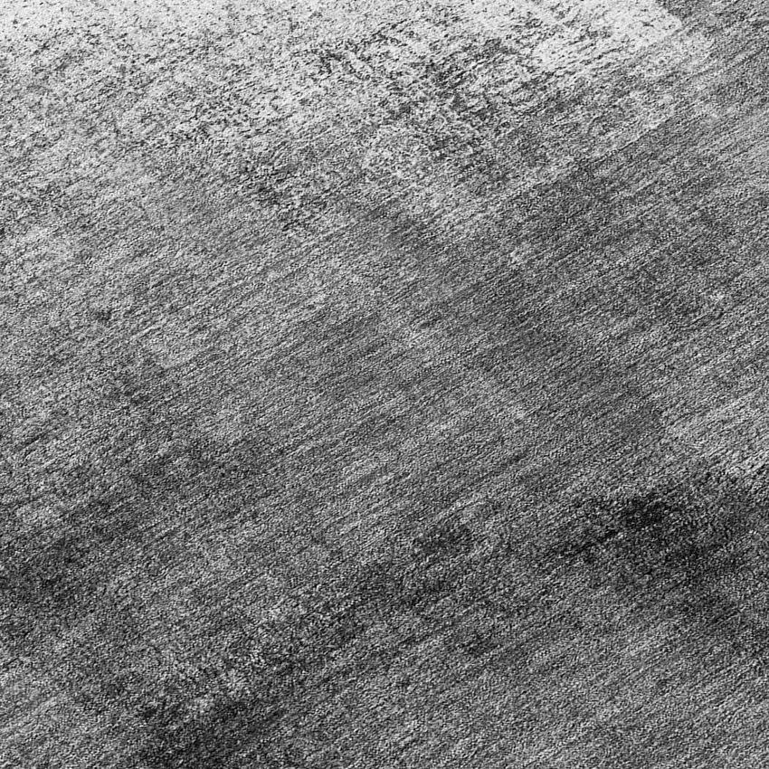 Gray Silver And Charcoal Abstract Washable Indoor Outdoor Area Rug Photo 7