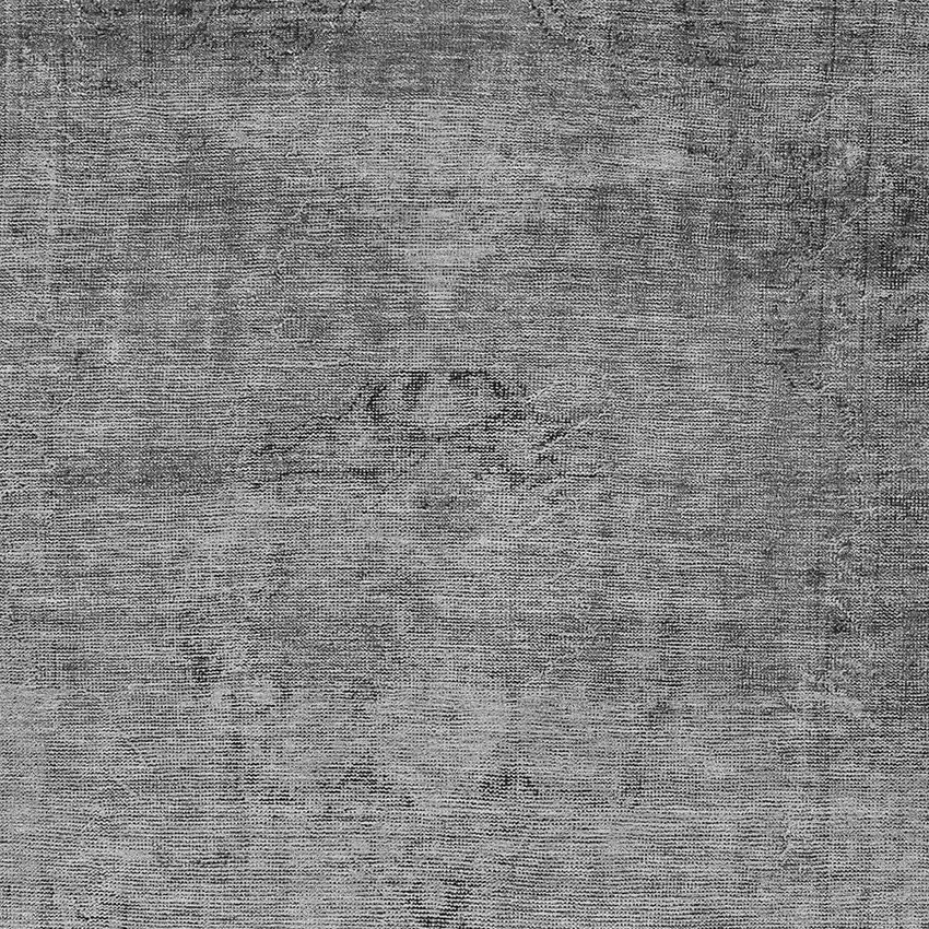 Gray Silver And Charcoal Oriental Washable Indoor Outdoor Area Rug Photo 5