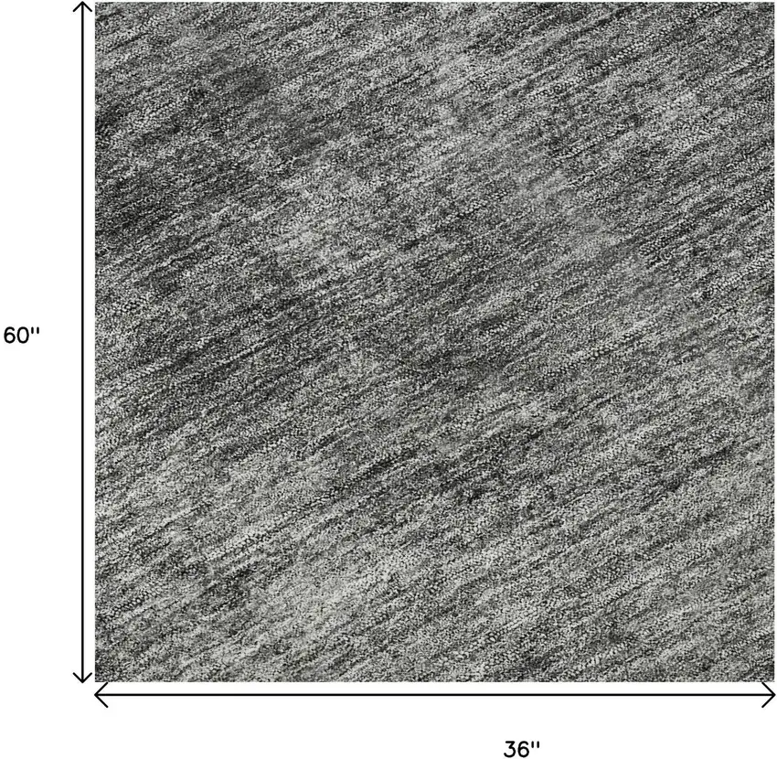 Gray Silver And Gold Abstract Washable Area Rug With UV Protection Photo 9