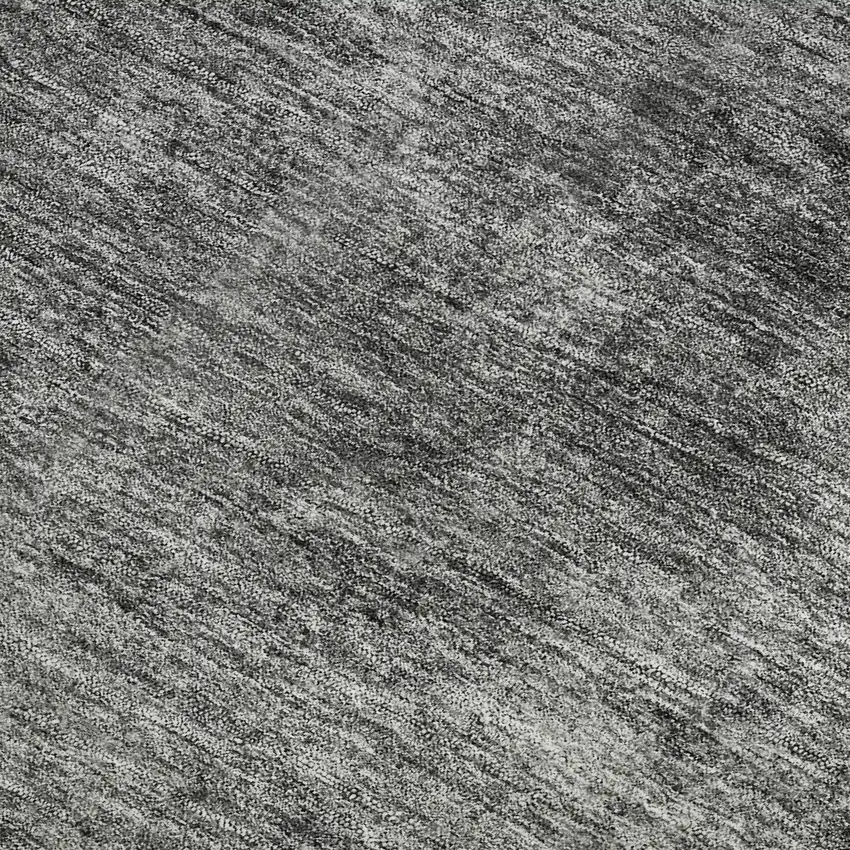 Gray Silver And Gold Abstract Washable Area Rug With UV Protection Photo 2