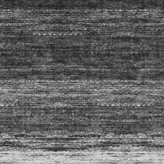 Gray Silver And Ivory Ombre Washable Indoor Outdoor Area Rug Photo 5