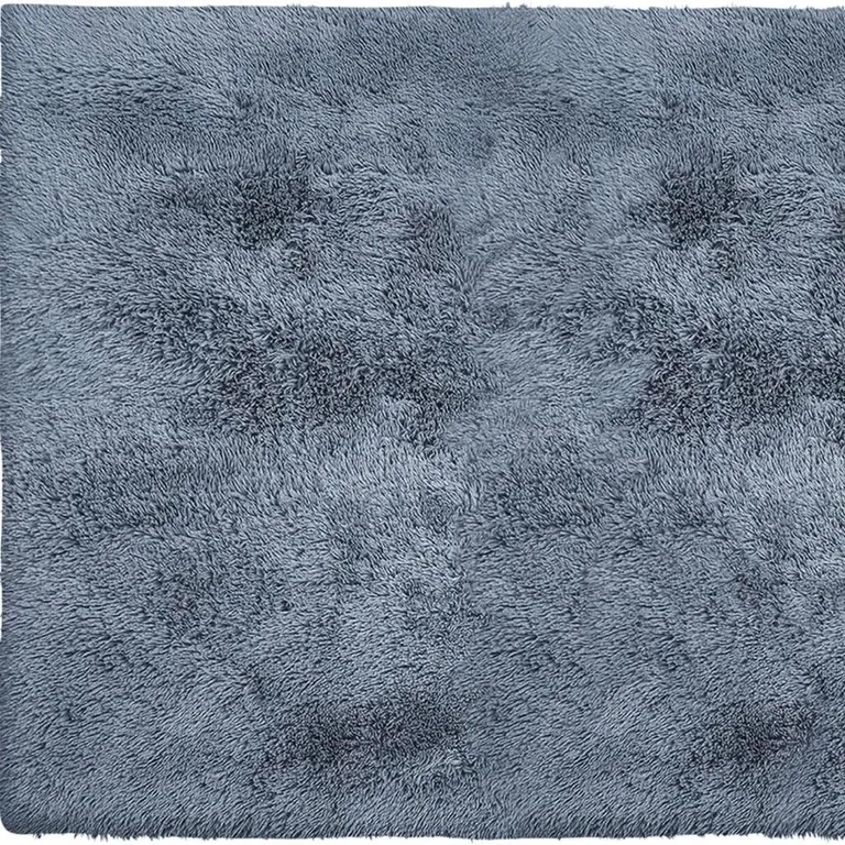 Gray Solid Modern Area Rug Photo 4
