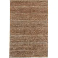 Photo of Gray Striped Hand Loomed Area Rug