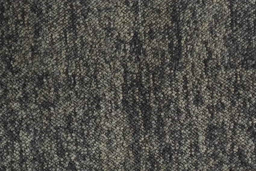 Gray Taupe And Black Wool Hand Woven Stain Resistant Area Rug Photo 8
