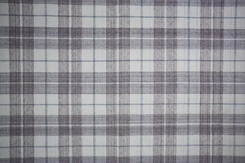 Gray Taupe And Ivory Abstract Hand Woven Stain Resistant Area Rug Photo 9