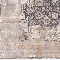 Photo of Gray Washed Out Persian Area Rug