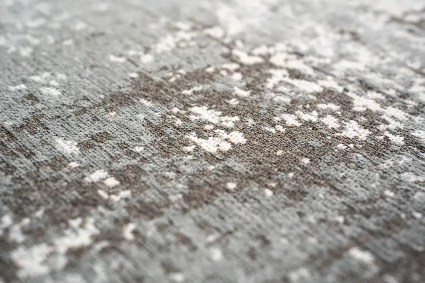 Gray White And Brown Abstract Washable Area Rug With UV Protection Photo 8