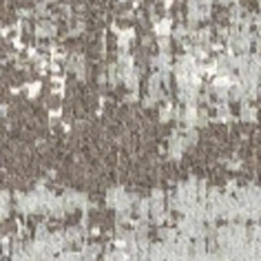 Gray White And Brown Abstract Washable Area Rug With UV Protection Photo 4