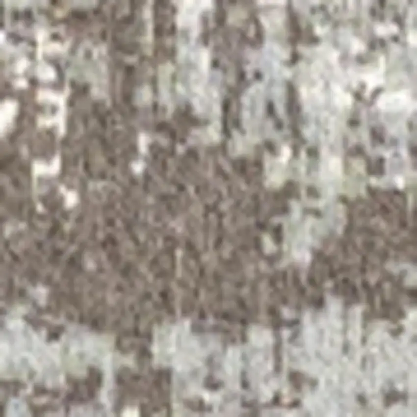 Gray White And Brown Abstract Washable Area Rug With UV Protection Photo 2