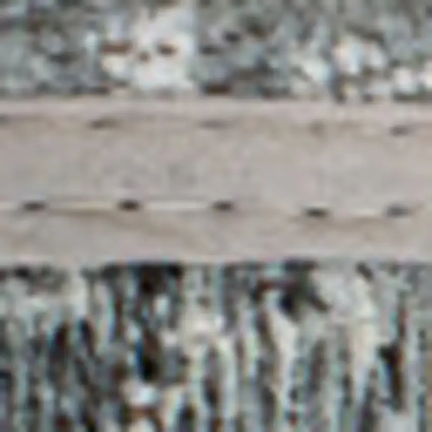 Gray White And Brown Abstract Washable Area Rug With UV Protection Photo 6