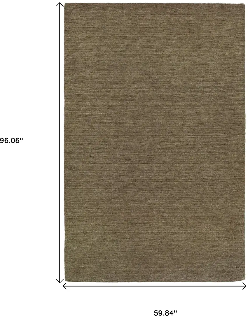 Gray Wool Hand Tufted Area Rug Photo 3