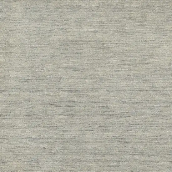 Gray Wool Hand Tufted Area Rug Photo 5
