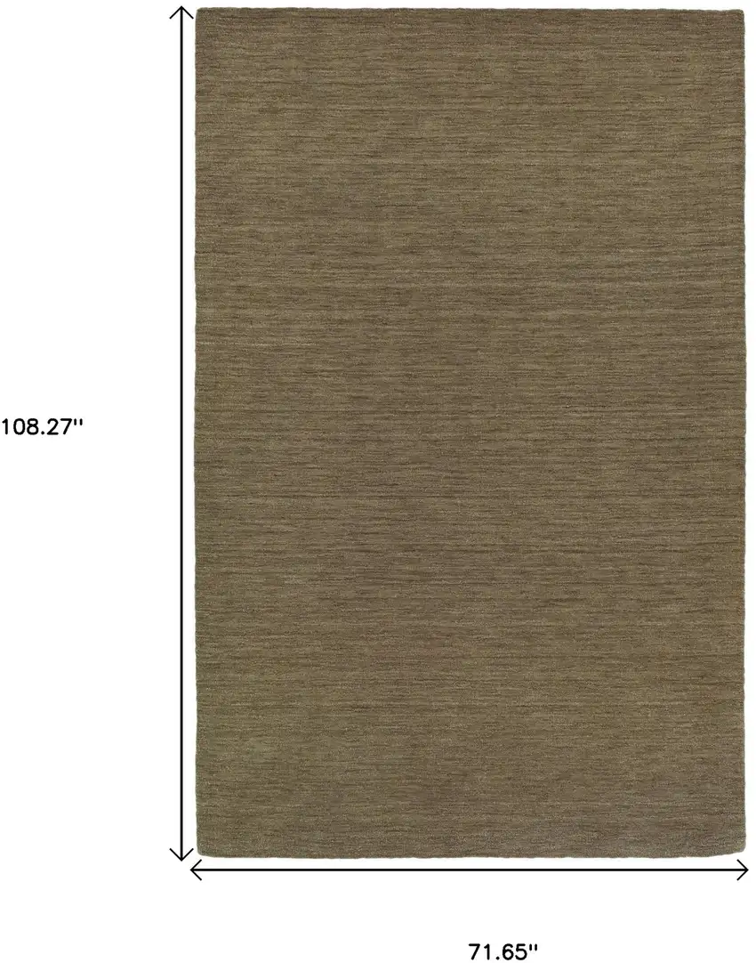 Gray Wool Hand Tufted Area Rug Photo 3