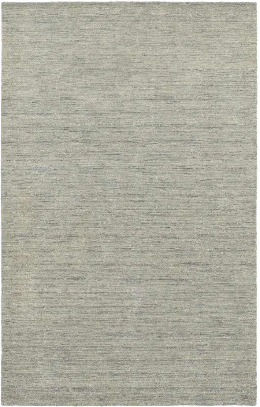 Gray Wool Hand Tufted Area Rug Photo 2