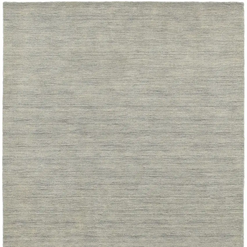 Gray Wool Hand Tufted Area Rug Photo 4