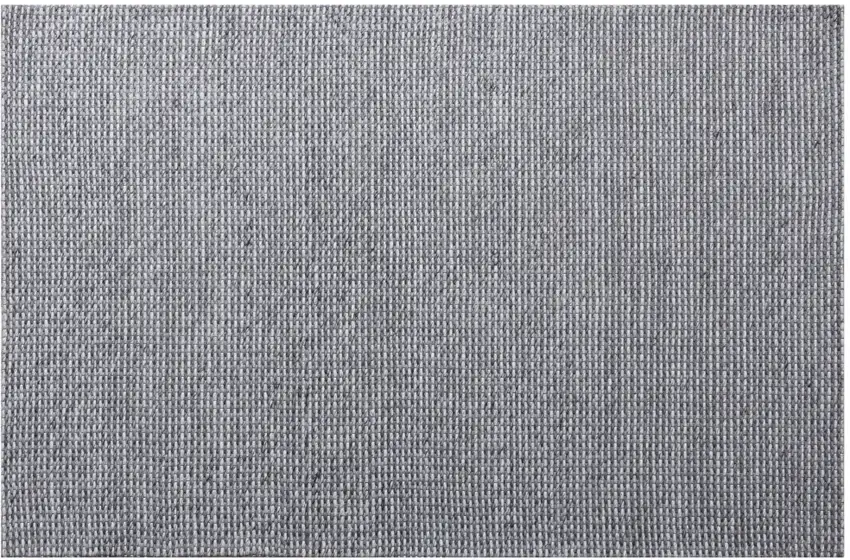 Gray Wool Striped Hand Woven Area Rug Photo 2