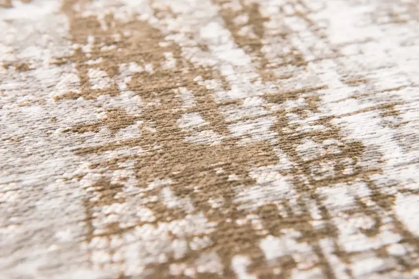 Gray and Beige Abstract Non Skid Area Rug Photo 8