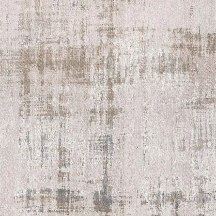 Gray and Beige Abstract Non Skid Area Rug Photo 5