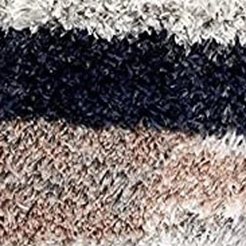 Gray And Black Strokes Area Rug Photo 5