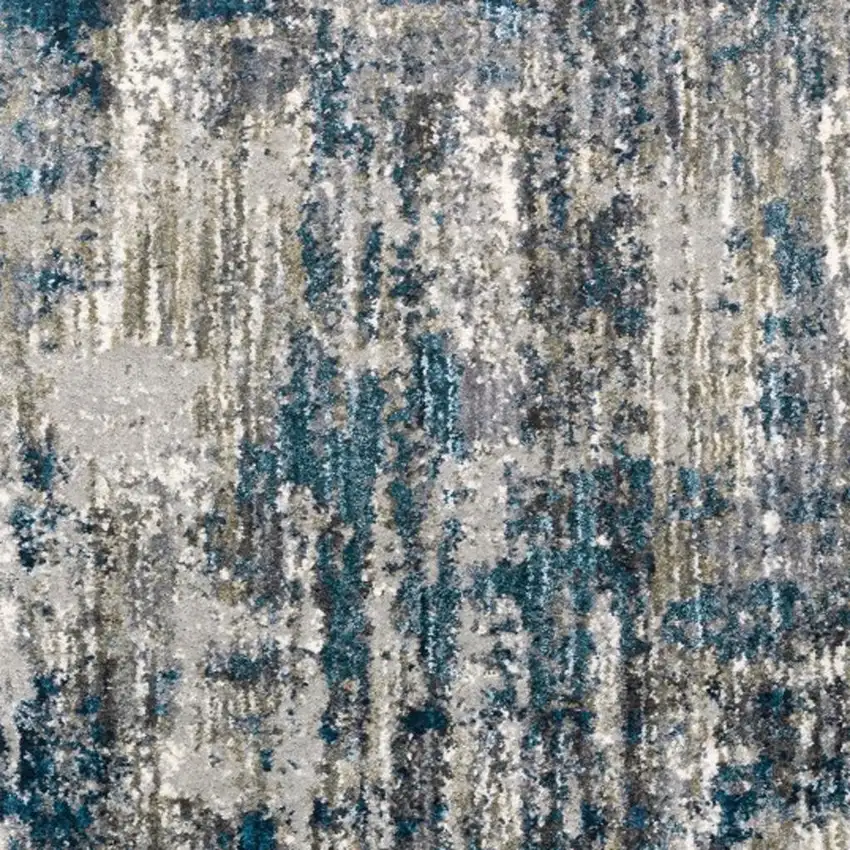 Gray And Blue Gray Skies Area Rug Photo 5