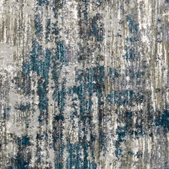 Gray And Blue Gray Skies Area Rug Photo 6