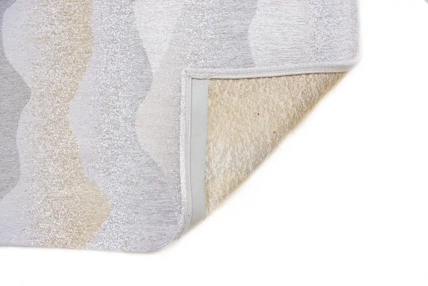 Gray and Brown Abstract Non Skid Area Rug Photo 4