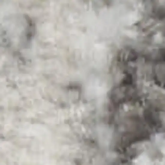 Gray and Brown Abstract Non Skid Area Rug Photo 2