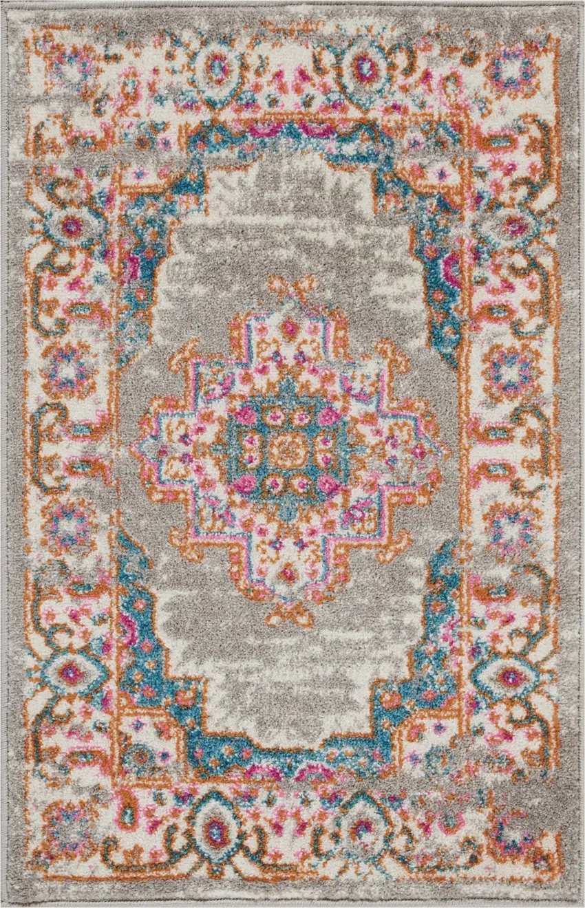 Gray Power Loom Area Rug Photo 3