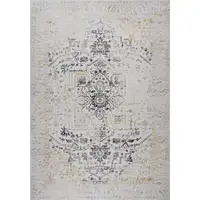 Photo of Gray and Gold Oriental Area Rug